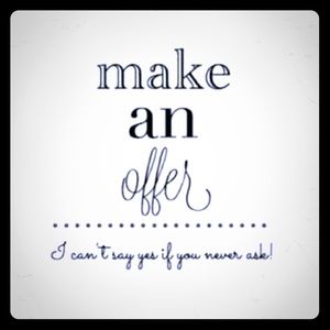 Accepting all reasonable offers! 🤗